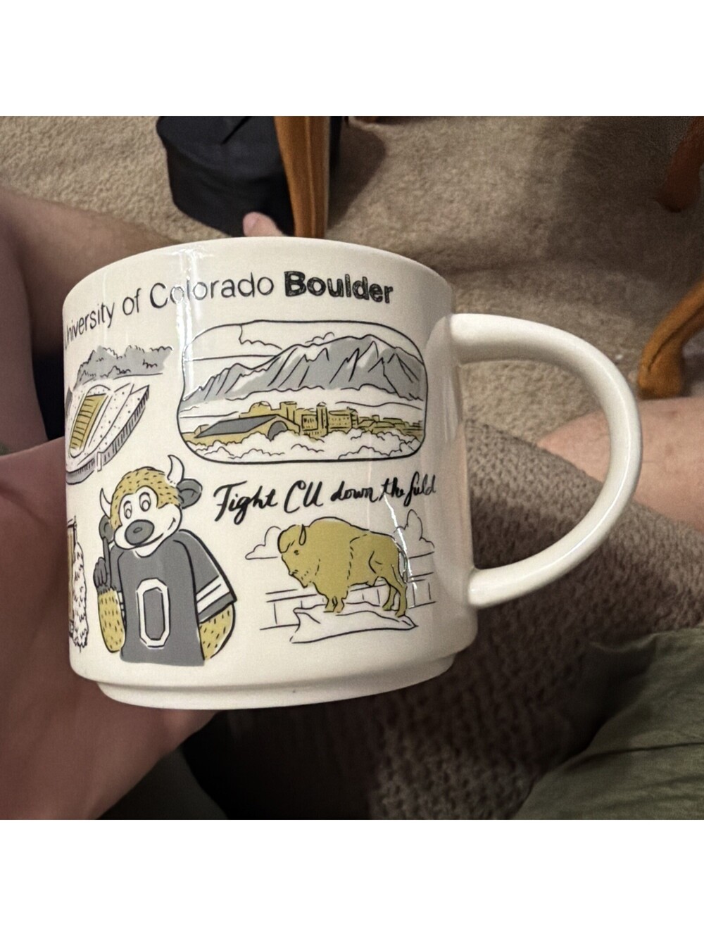 Starbucks “Been There Series” University of Colorado Boulder Mug